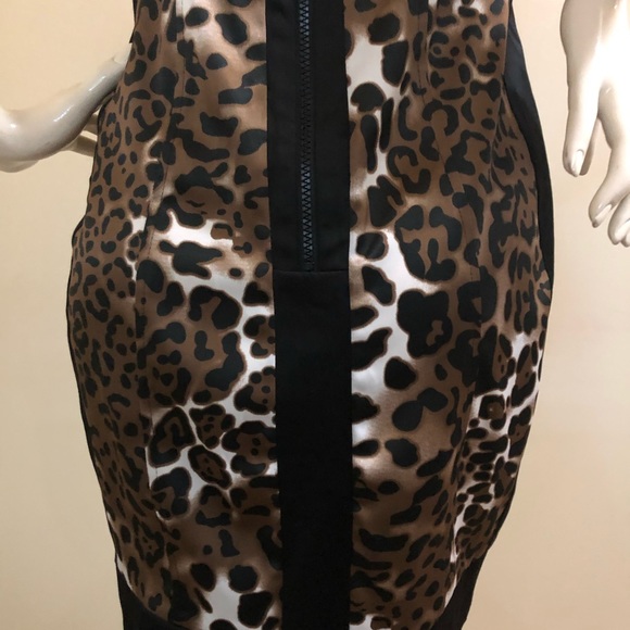 Y2K Jane Norman Satin Leopard Print Dress, - Picture 10 of 15